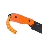 Columbia River Knife & Tool CRKT Razel Compact Fixed Knife 2-3/10 Chisel Blade Orange - alternate view 4