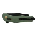 Sog Specialty Knives Inc. SOG Knives Diverge XR Folding Knife 3" Sheepsfoot Blade Black and Forest Green - alternate view 4