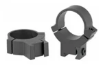Warne Manufacturing Company Warne 722M Rimfire Rings 1" High Black - alternate view 4