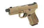TriStar Arms Inc. TriStar APOC Pro Handgun 9mm Luger 15rd Magazine (2) 4.48" Threaded Barrel FDE - alternate view 4