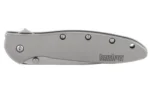 Kershaw Knives Kershaw Ken Onion Leek Folding Knife 3" Drop Point Blade Silver - alternate view 4