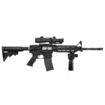 NcSTAR Inc. NcSTAR VISM Vertical Grip Weapon Light with Strobe FlashLight & Green Laser 300 Lumen Black - alternate view 4