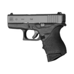 Hogue Inc. Hogue Overmolded Rubber Grip Extension Base Pad for Glock 43 6/rd Magazines Black - alternate view 4