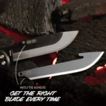 Outdoor Edge Onyx EDC Folding Knife 3" Drop Point Blades Black - alternate view 4