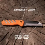 Outdoor Edge Razor HTX Replaceable Blade Fixed Knife 3-1/2" Blades Orange - alternate view 4