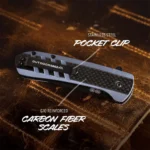 Outdoor Edge Razor VX4 Replaceable Blade Folding Knife 3" Drop Point Blade Blue - alternate view 4