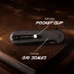 Outdoor Edge Razor VX2 Replaceable Blade Folding Knife 3" Drop Point Blade Black - alternate view 4