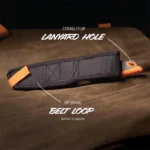 Outdoor Edge Vantex Fixed Knife 3-1/2" Drop Point Blade with Sheath - alternate view 4