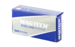 Magtech Ammunition CompanyInc Magtech Steel Case (Zinc-Plated) Handgun Ammunition 9mm Luger 115 gr. FMJ 1135 fps 50/ct