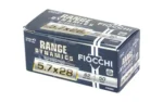 Fiocchi Ammunition Fiocchi Range Dynamics Subsonic Handgun Ammunition 5.7x28 FN 62gr FMJ 1050 fps 50/ct - alternate view 4