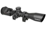 Truglo Tru-Brite Extreme Tactical Compact Rifle Scope with Rings - 4x32mm Dual Color Illum. Mil-Dot 4" Matte - alternate view
