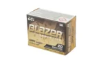 CCI Blazer Brass Handgun Ammunition 9mm Luger 115gr JHP 1145 fps 20/ct - alternate view 4