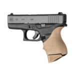 Hogue Inc. Hogue Overmolded Rubber Grip Extension Base Pad for Glock 43 6/rd Magazines FDE - alternate view 4
