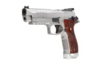 Sig Sauer P226 X-Five Stainless Custom Works Handgun 9mm Luger 10rd Magazines(3) 5" Barrel Cocobolo Grips SAO - alternate