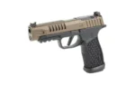Sig Sauer P365 Fuse Freedom 9MM 17 Rd (1) & 21rd (2) Magazines 4.3" Barrel X-Series 2-Tone Bronze and w/ Black Fiber Optic
