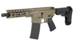Diamondback DB15 Pistol 5.56mm 30rd Magazine(1) 7" Barrel 6" M-LOK Rail SBA3 Brace FDE - alternate view 4