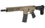 Diamondback DB15 Pistol 5.56mm 30rd Magazine(1) 10" Barrel 9" M-LOK Rail SBA3 Brace FDE - alternate view 4