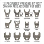 Real Avid Master-Fit 13-Piece AR15 Crowfoot Wrench Set - alternate view 4