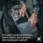 Fechheimer-Vertx Vertx Urban Ghost 20L Backpack Black - alternate view 4