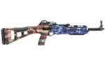 MKS SUPPLY LLC Hi-Point 9TS Carbine 9mm Luger 10rd Magazine 16.5" Barrel Grand Union Flag Pattern Stock - alternate view 4