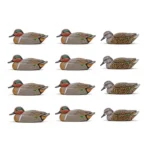 AdvenTec LLC dba Rig Em Right Outdoors Rig'Em Right Mainline Series Green-Winged Teal Duck Decoy 12/ct - alternate view 5