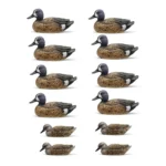 AdvenTec LLC dba Rig Em Right Outdoors Rig'Em Right Mainline Series Blue-Winged Teal Duck Decoy 12/ct - alternate view 5