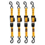 Gsm Muddy Retractable Ratchet Straps 1"x10 ft Orange 4/ct - alternate view 5