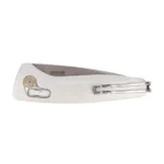 Sog Specialty Knives Inc. SOG Knives One-Zero AU Folding Knife 3-1/10 Drop Point Blade Silver Chrome - alternate view 5