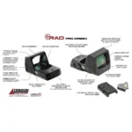 Crimson Trace Corporation Crimson Trace CT RAD Pro - Green Reflex Sight for Full Size Pistols - alternate view 5