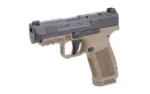 Century Arms Canik Mete MC9 LS Handgun 9mm Luger 10rd Magazine 3.6" Barrel Black/FDE CA Compliant - alternate view 5