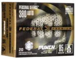 Federal Cartridge Co. Federal Personal Defense Punch Handgun Ammunition .380 Auto 85 gr JHP 1000 fps 20/ct - alternate view 5