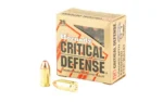 Hornady Mfg Hornady Critical Defense Handgun Ammo 9mm Makarov 95 gr FTX 1000 fps 25/ct - alternate view 5