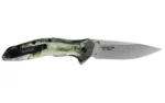 Kershaw Knives Kershaw Shoreline Bass Folding Knife 3" Drop Point Blade Green Bass - alternate view 5