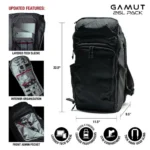 Fechheimer-Vertx VertX Gamut 26L Backpack Black - alternate view 5