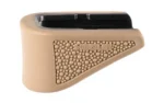 Hogue Inc. Hogue Overmolded Rubber Grip Extension Base Pad for Glock 42 6/rd Magazines FDE - alternate view 5