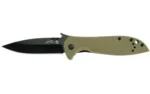 Kershaw Knives Kershaw CQC- 4K Folding Knife 3-1/4" Drop Point Blade Coyote Brown - alternate view 5