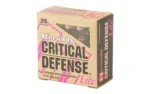 Hornady Mfg Hornady Critical Defense Lite Handgun Ammunition 9mm Luger 100 gr FTX 1125 fps 25/ct - alternate view 5