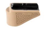 Hogue Inc. Hogue Overmolded Rubber Grip Extension Base Pad for Glock 26 10/rd Magazines FDE - alternate view 5