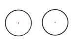 Truglo Tru-Brite Dual Color Open Red Dot Sight - 24x34mm 5 MOA Red/Green Dot Black - alternate view 5