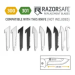 Outdoor Edge RazorGuide Pak Lightweight Replaceable Blade Hunting Knife Kit - alternate view 5
