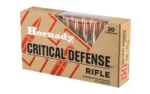 Hornady Mfg Hornady Critical Defense Rifle Ammunition .308 Win 155 gr FTX 20/ct - alternate view 5