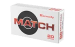 Hornady Mfg Hornady Match Rifle Ammunition .308 Win 168 gr ELD 2700 fps 20/ct - alternate view 5
