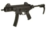 SDS Arms SDS Imports Mac IX Handgun 9mm Luger 30rd Magazines (2) 6.5" 1/2x28 Threaded Barrel Black with J-Brace - alternate
