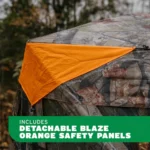 Ardisam (River's Edge/ Barronett Blinds) Barronett Blinds Road Runner Ground Blind Bloodtrail Backwoods Camo - alternate view