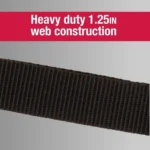 The Allen Company Inc. Allen Ruger 10/22 Rifle Sling with Swivels 1.25" Black - alternate view 5