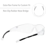 Westchester Protective Gear DBA PIP Global Safety Howard Leight Shooting Sports Safety Combo Kit 25dB Ear Muffs with Clear