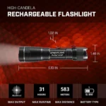 Streamlight Protac 2.0 HP Flashlight 2000 Lumens Black - alternate view 5