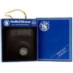 Rugged Rare Smith & Wesson Tri-Fold Wallet Brown - alternate view 5
