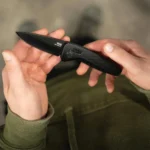 Sog Specialty Knives Inc. SOG Knives One Zero AU 3 1/10" Blade Black and Chrome - alternate view 5