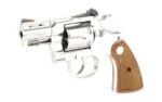 Colt Manufacturing Colt Python Handgun .357 6rd Capacity 2.5" Barrel Stainless Steel with Wood Grips CA Compliant - alternate